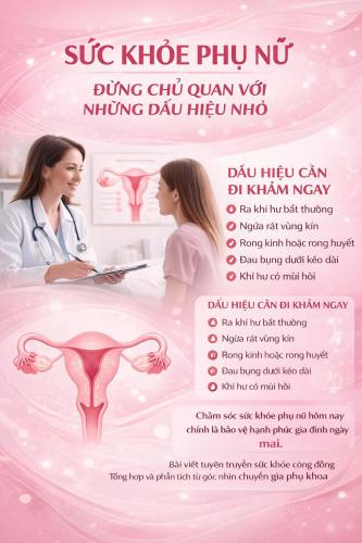 SỨC KHỎE PHỤ NỮ – NHỮNG ĐIỀU MỖI NGƯỜI PHỤ NỮ CẦN BIẾT ĐỂ BẢO VỆ CHÍNH MÌNH