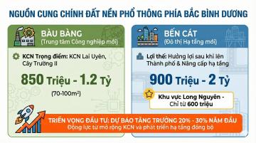 Đất Nền Long Nguyên (TP.HCM) và Bình Dương: Sức hút của 