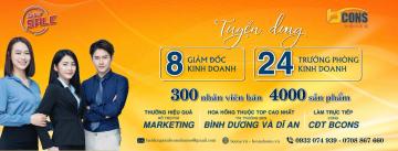 Tuyển dụng Sale Bất động sản: Thu nhập 100 Triệu/Tháng – Đào tạo bài bản từ A–Z
